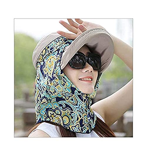 ZORBES® Polyester Wide Brim Sun Hats for Women Beach Foldable UV Protection Summer Cap Travel Holiday Swimming UPF 50+ Blue 2PCS ZORBES® Polyester Wide Brim Sun Hats for Women Beach Foldable UV Protection Summer Cap Travel Holiday Swimming UPF 50+ Blue 2PCS